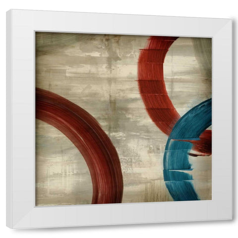 Moonlighting I White Modern Wood Framed Art Print by PI Studio