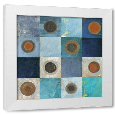 Vanguard White Modern Wood Framed Art Print by PI Studio