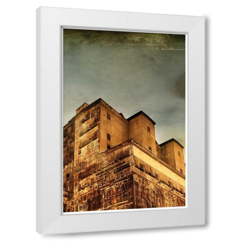 Reflector II White Modern Wood Framed Art Print by Normand, Pascal