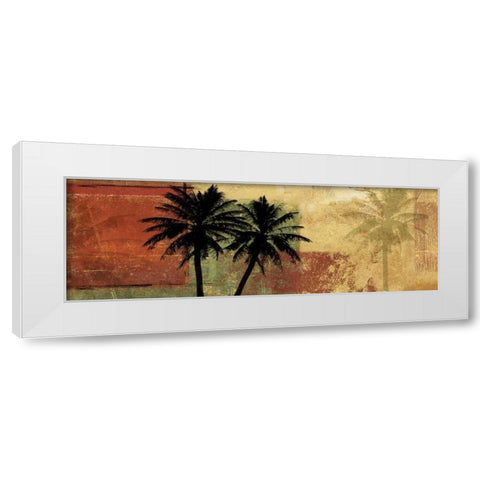 Oceanview I White Modern Wood Framed Art Print by Pearce, Allison