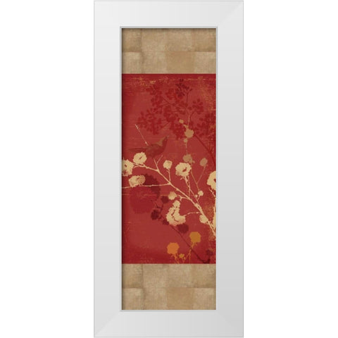 Peek a Boo I White Modern Wood Framed Art Print by Pearce, Allison