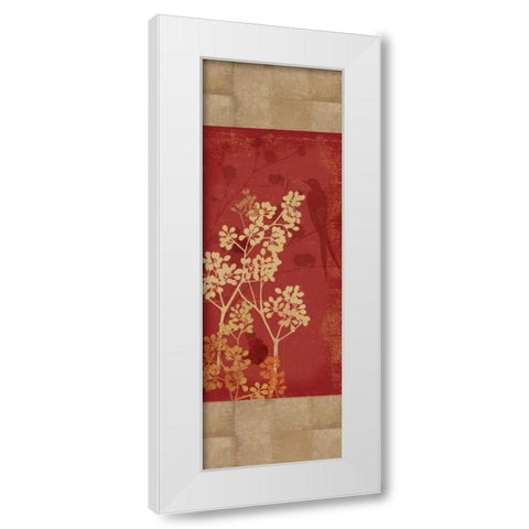 Peek a Boo II White Modern Wood Framed Art Print by Pearce, Allison