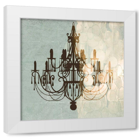 In the Spotlight I White Modern Wood Framed Art Print by Pearce, Allison