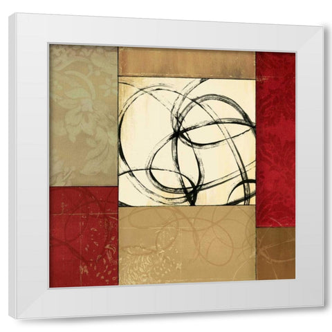 Joie de Vivre II White Modern Wood Framed Art Print by Pearce, Allison