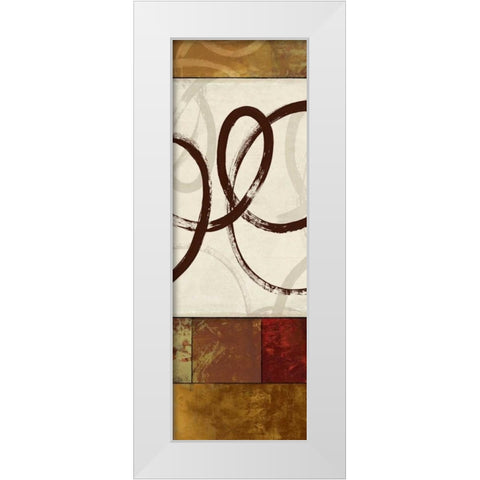 Symphony I  White Modern Wood Framed Art Print by Pearce, Allison