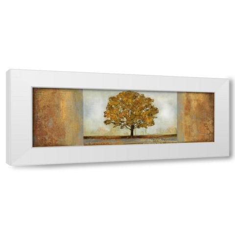 Elusive Treescape I White Modern Wood Framed Art Print by Pearce, Allison