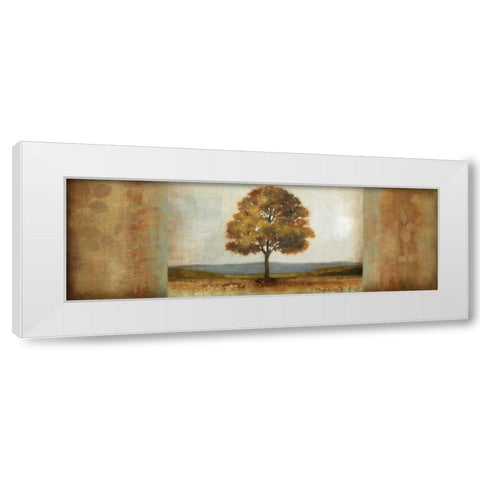 Elusive Treescape II White Modern Wood Framed Art Print by Pearce, Allison