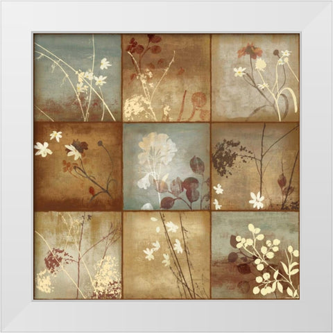 Complice White Modern Wood Framed Art Print by Pearce, Allison