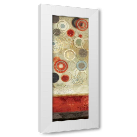 Camouflage I White Modern Wood Framed Art Print by Pearce, Allison