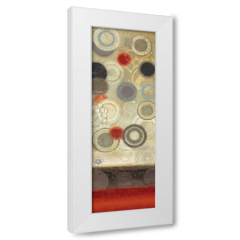Camouflage II White Modern Wood Framed Art Print by Pearce, Allison