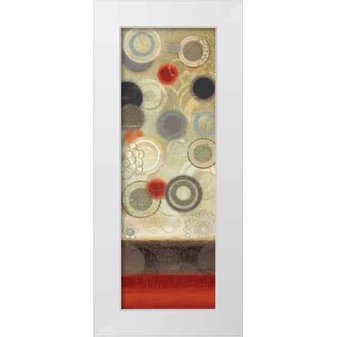 Camouflage II White Modern Wood Framed Art Print by Pearce, Allison