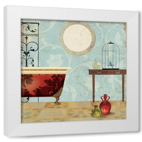 Chateau II White Modern Wood Framed Art Print by Pearce, Allison