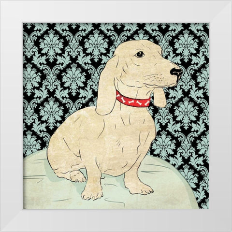 Reggie White Modern Wood Framed Art Print by Pearce, Allison