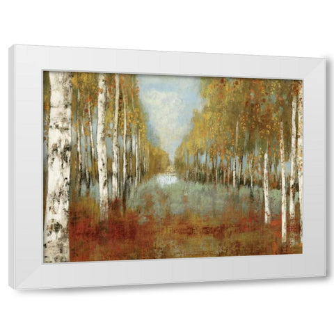 Along the Path I Oversize White Modern Wood Framed Art Print by Pearce, Allison