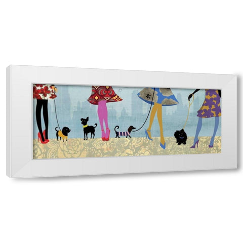 Quality Time I White Modern Wood Framed Art Print by Pearce, Allison
