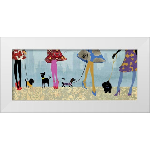 Quality Time I White Modern Wood Framed Art Print by Pearce, Allison