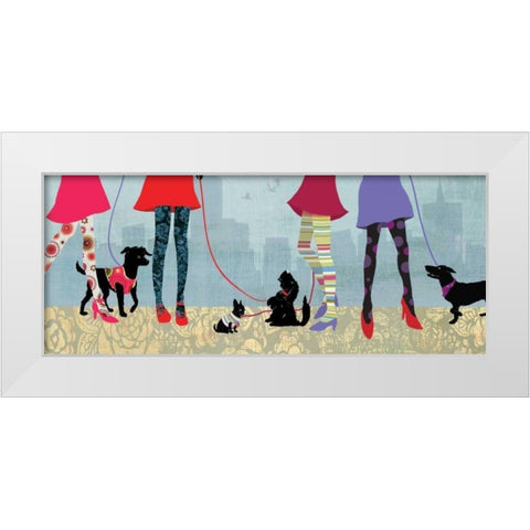 Quality Time II White Modern Wood Framed Art Print by Pearce, Allison