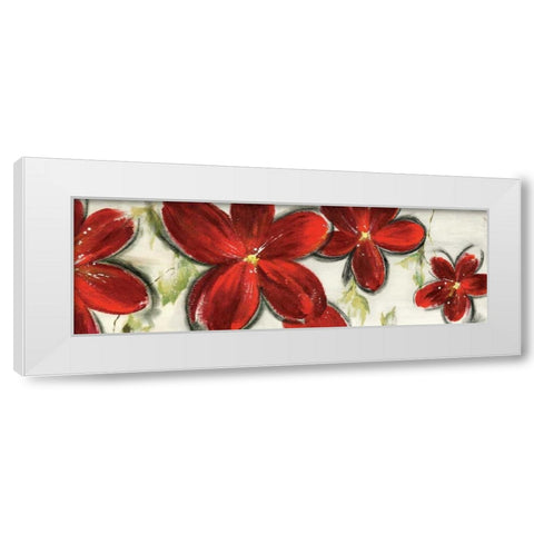 Ardour II  White Modern Wood Framed Art Print by Pearce, Allison