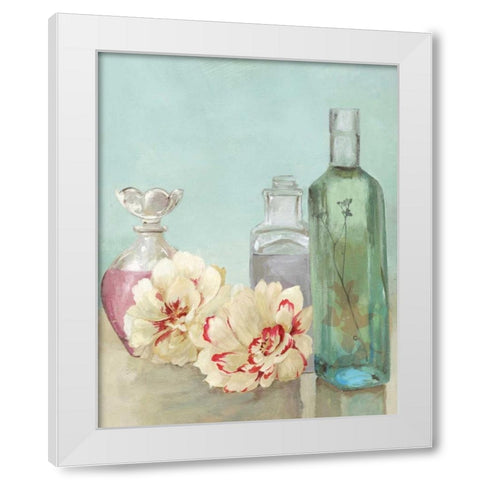 Relaxing Spa - Mini White Modern Wood Framed Art Print by Pearce, Allison