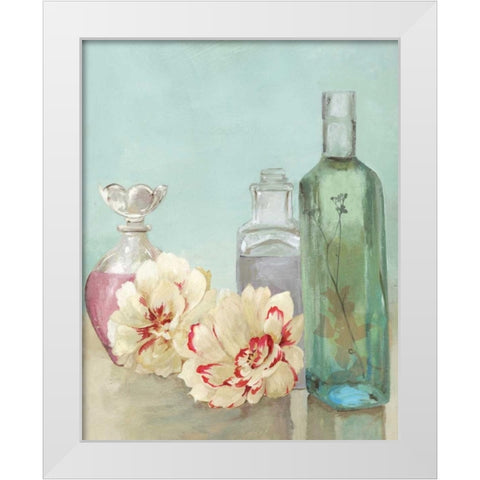 Relaxing Spa - Mini White Modern Wood Framed Art Print by Pearce, Allison