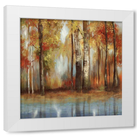 Soft Light - Oversize White Modern Wood Framed Art Print by Pearce, Allison