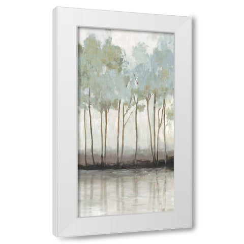 Woodland Hues I  White Modern Wood Framed Art Print by Pearce, Allison