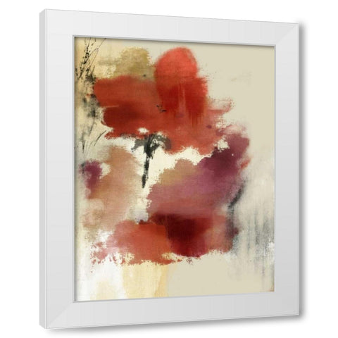 Sensual White Modern Wood Framed Art Print by PI Galerie