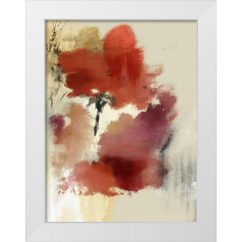 Sensual White Modern Wood Framed Art Print by PI Galerie