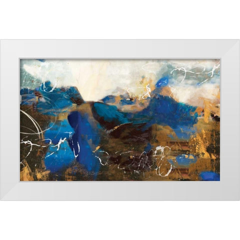 whimsical I White Modern Wood Framed Art Print by PI Galerie