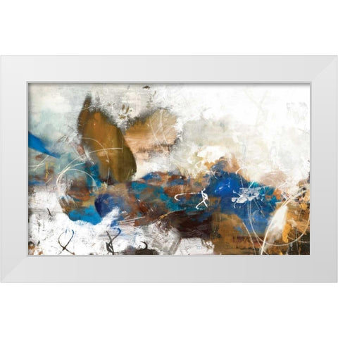 whimsical I White Modern Wood Framed Art Print by PI Galerie