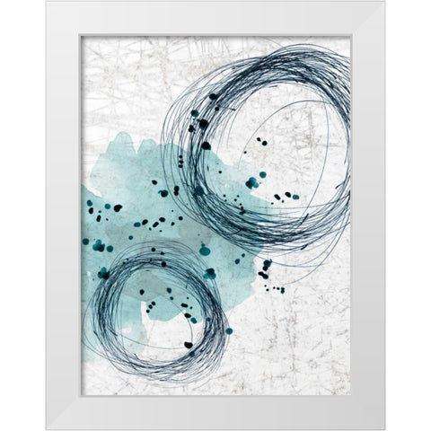 Close White Modern Wood Framed Art Print by PI Galerie