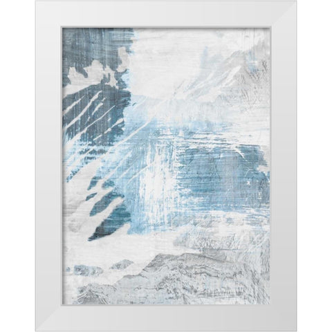 Intergrated  White Modern Wood Framed Art Print by PI Galerie