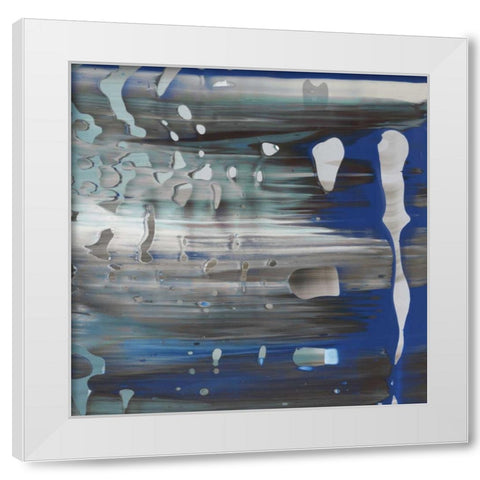 Squeeze II White Modern Wood Framed Art Print by PI Galerie