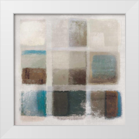 Captive White Modern Wood Framed Art Print by PI Galerie