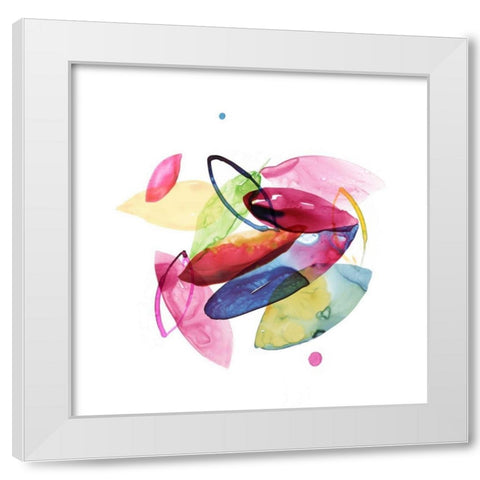 Swift II White Modern Wood Framed Art Print by PI Galerie