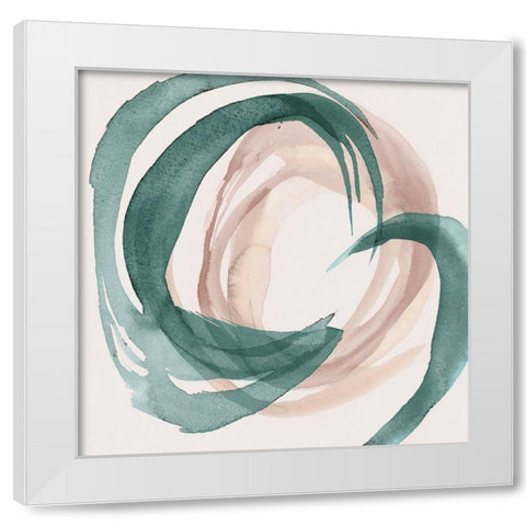 Overture I  White Modern Wood Framed Art Print by PI Studio