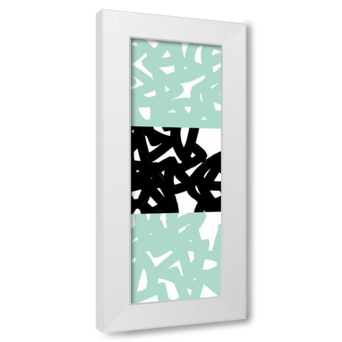 Tender Gesture II White Modern Wood Framed Art Print by PI Galerie