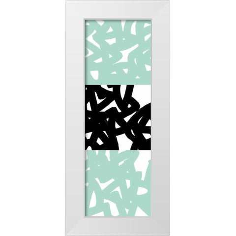 Tender Gesture II White Modern Wood Framed Art Print by PI Galerie