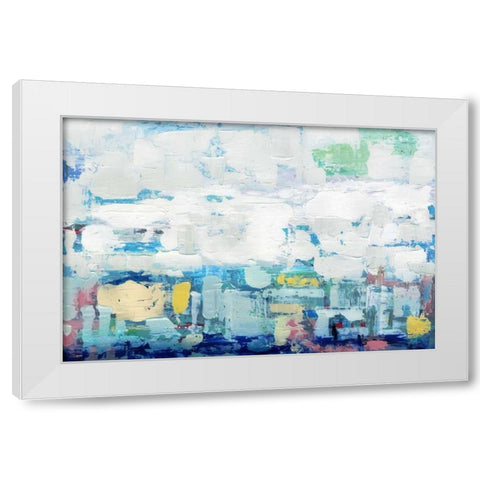 Forever  White Modern Wood Framed Art Print by PI Galerie