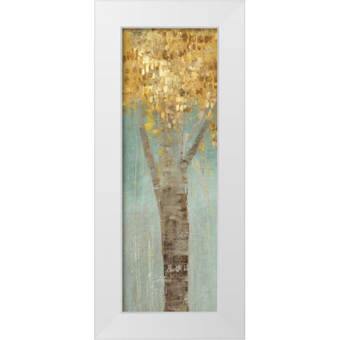 Faintest Breath II White Modern Wood Framed Art Print by PI Galerie
