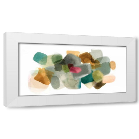 Promises II White Modern Wood Framed Art Print by PI Galerie