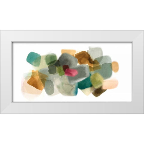 Promises II White Modern Wood Framed Art Print by PI Galerie