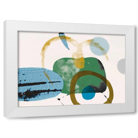 Your Smile II White Modern Wood Framed Art Print by PI Galerie