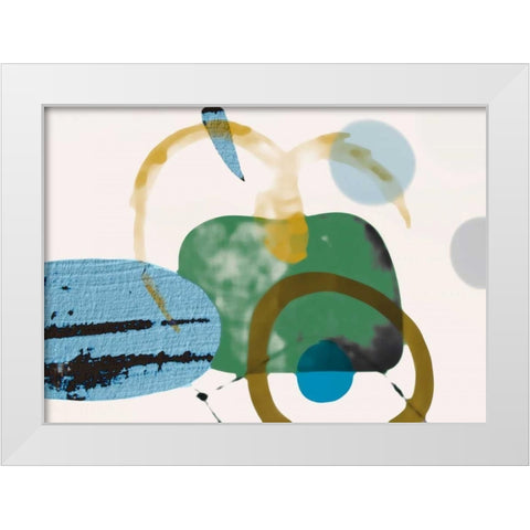 Your Smile II White Modern Wood Framed Art Print by PI Galerie