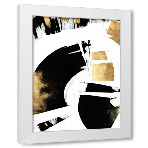 Art Deco I White Modern Wood Framed Art Print by PI Studio