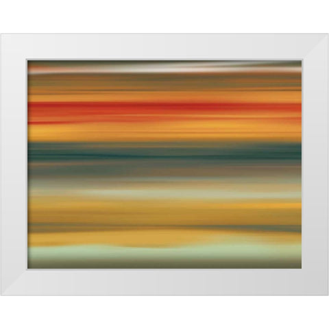 Fit II White Modern Wood Framed Art Print by PI Galerie