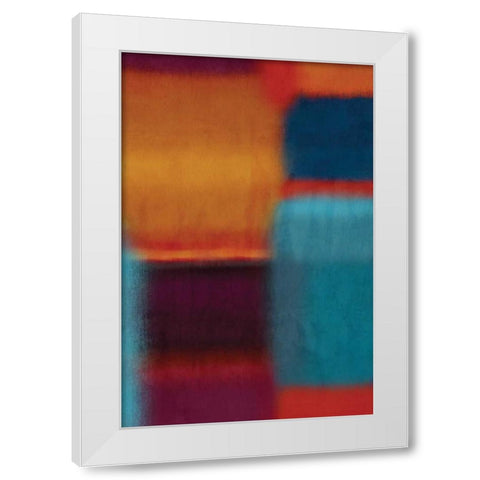 Remind Me V White Modern Wood Framed Art Print by PI Galerie