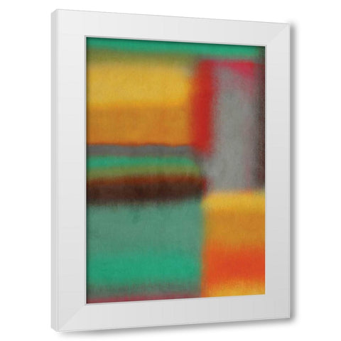 Remind Me VI White Modern Wood Framed Art Print by PI Galerie