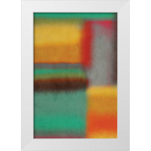 Remind Me VI White Modern Wood Framed Art Print by PI Galerie
