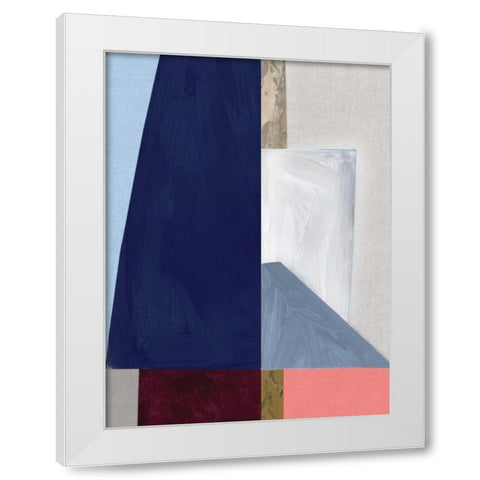 Alternative II White Modern Wood Framed Art Print by PI Studio